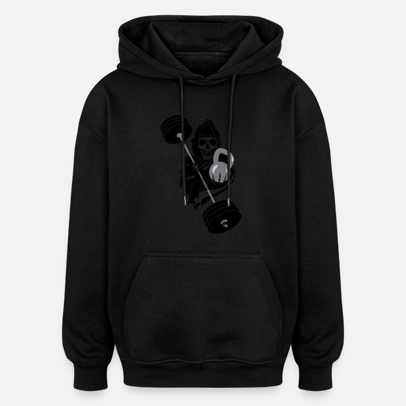 Sons of - Sweat à capuche oversize unisexe - noir