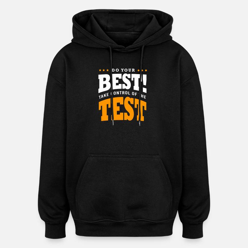 Prüfung Lehrer Abi Abitur - Oversized Unisex Hoodie - Schwarz