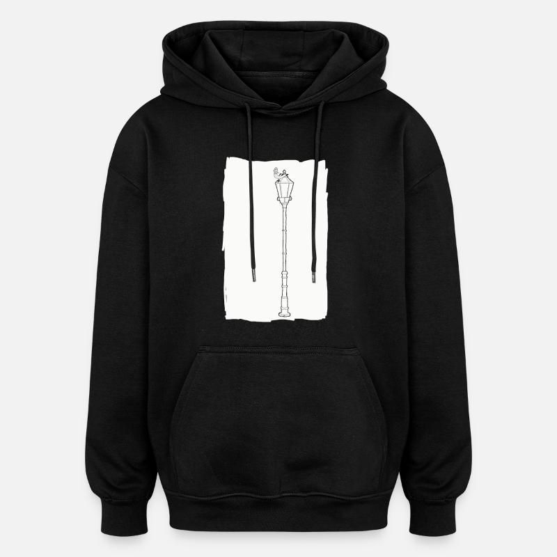 colombe - Sweat à capuche oversize unisexe - noir