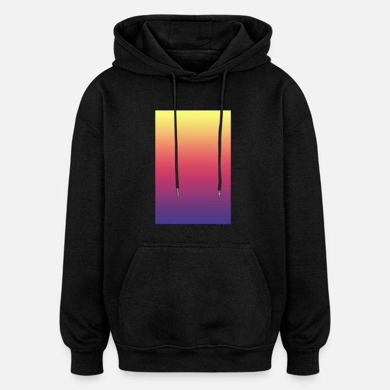 Fade Skin | CSGO - Sweat à capuche oversize unisexe - noir
