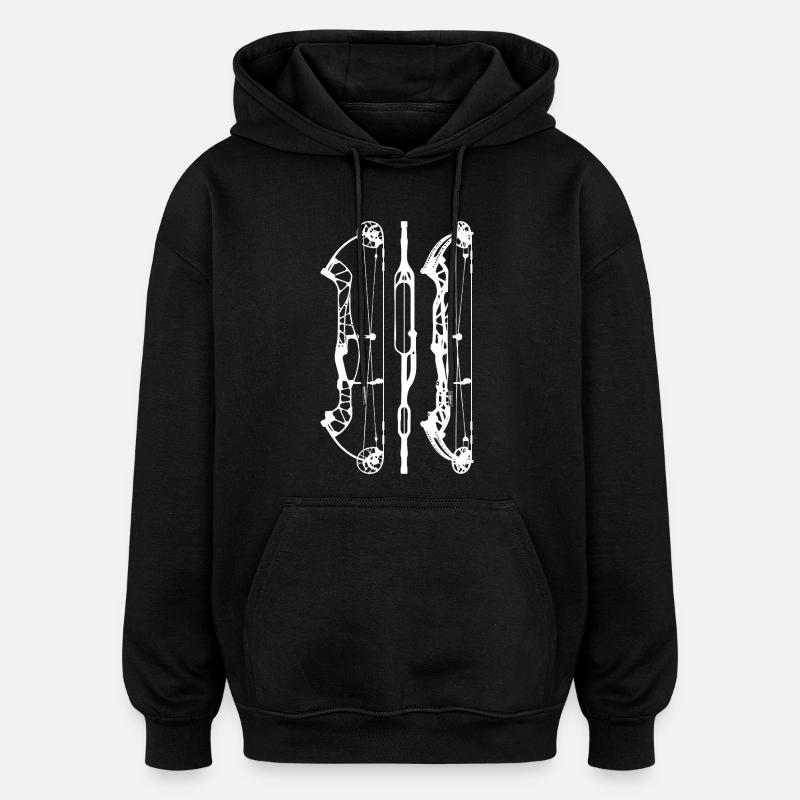 HoytConceptX_PlansW - Sweat à capuche oversize unisexe - noir