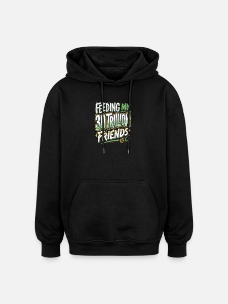 Nutrition Health Expert - Oversized Unisex Hoodie - black