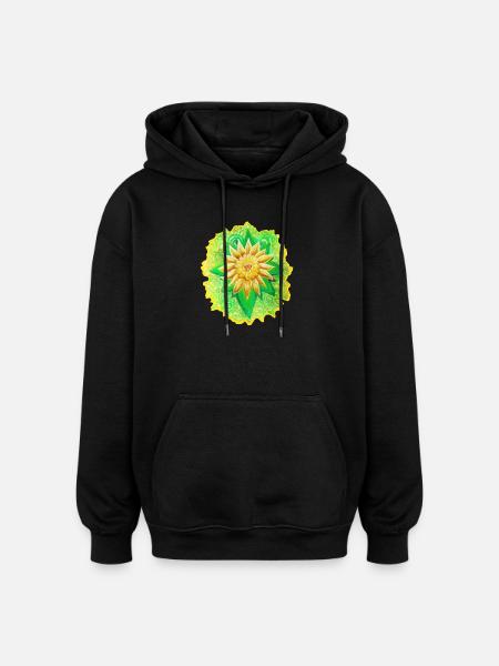 SeelenBlume - Sonja Ariel von Staden - Oversized Unisex Hoodie - black