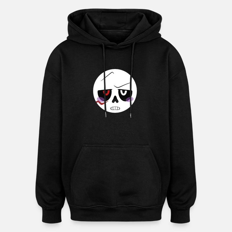 Cross - Oversized Unisex Hoodie - Schwarz