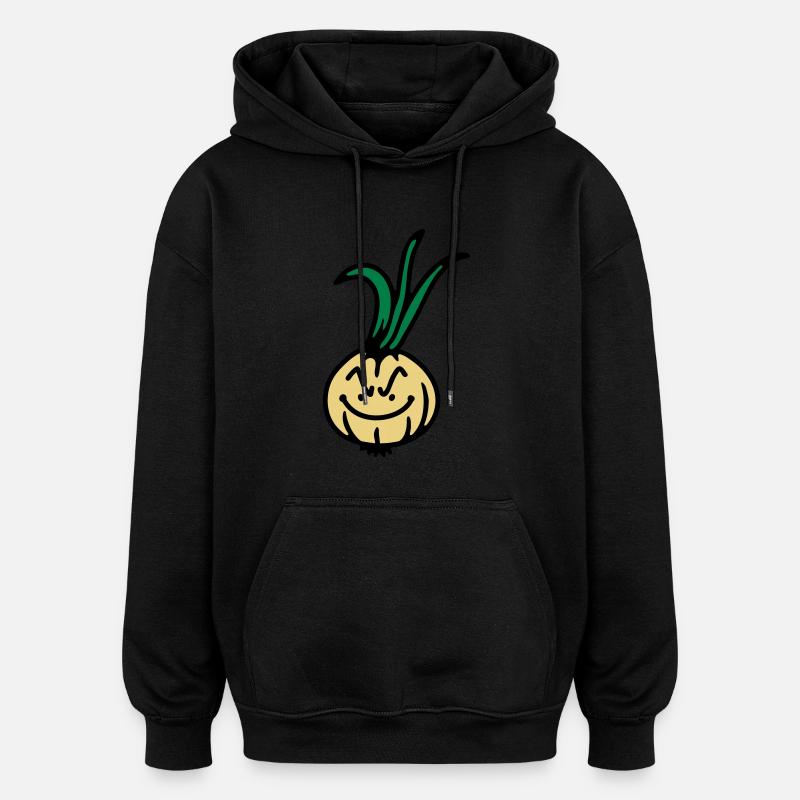 Oignon Evil 3 - Sweat à capuche oversize unisexe - noir