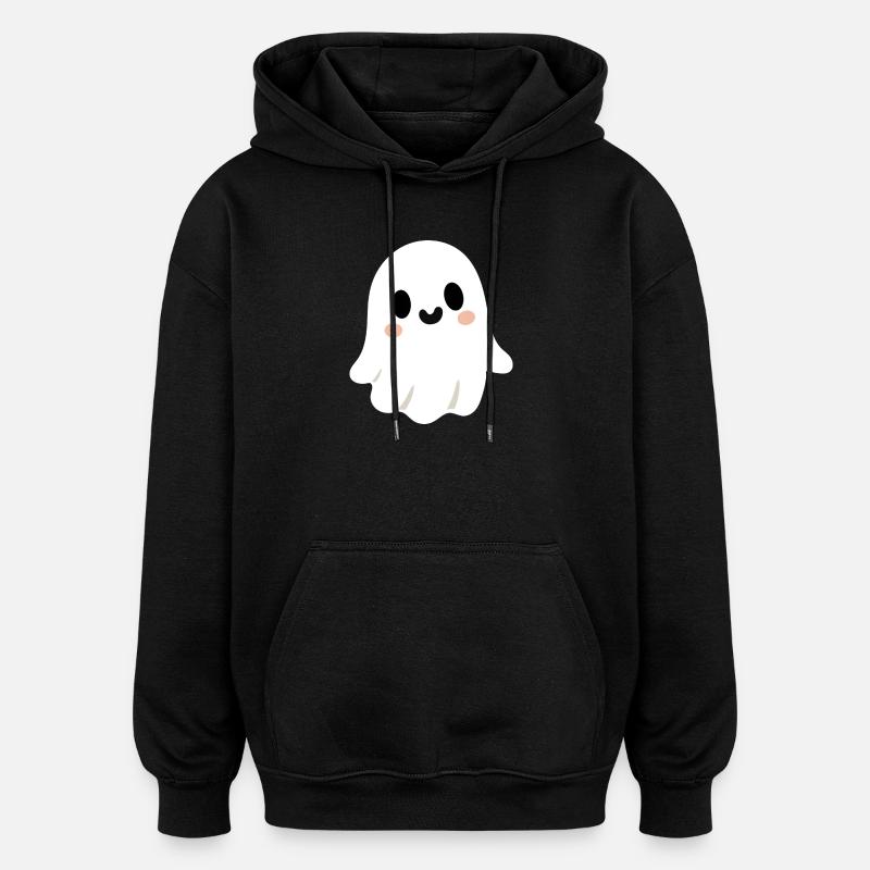 Niedlicher Geist - Oversized Unisex Hoodie - Schwarz