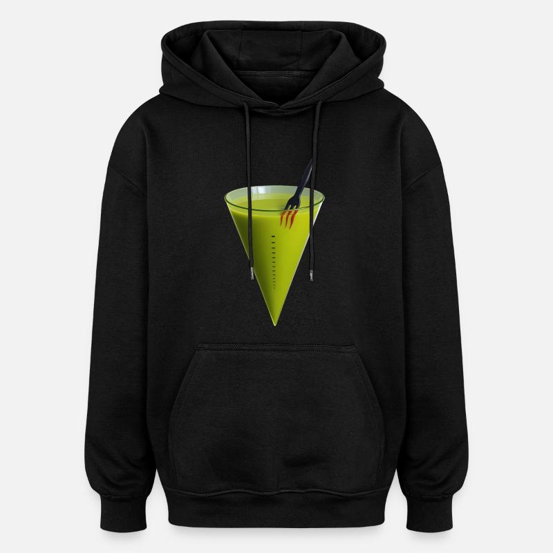 DOPING CONTROL - BELGIUM - Oversized Unisex Hoodie - black