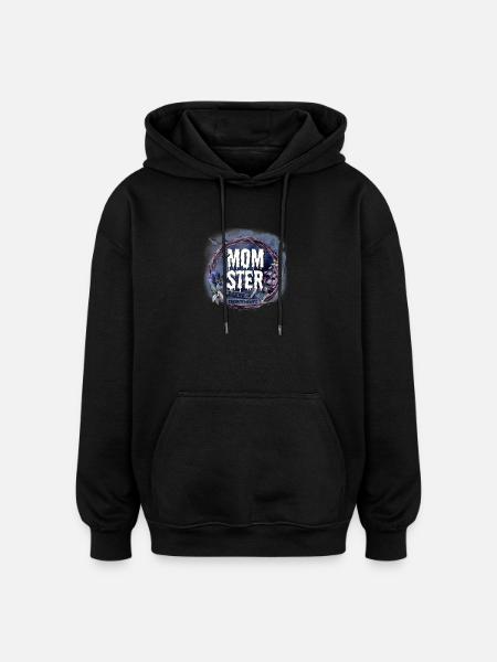 Halloween Witch - Oversized Unisex Hoodie - black