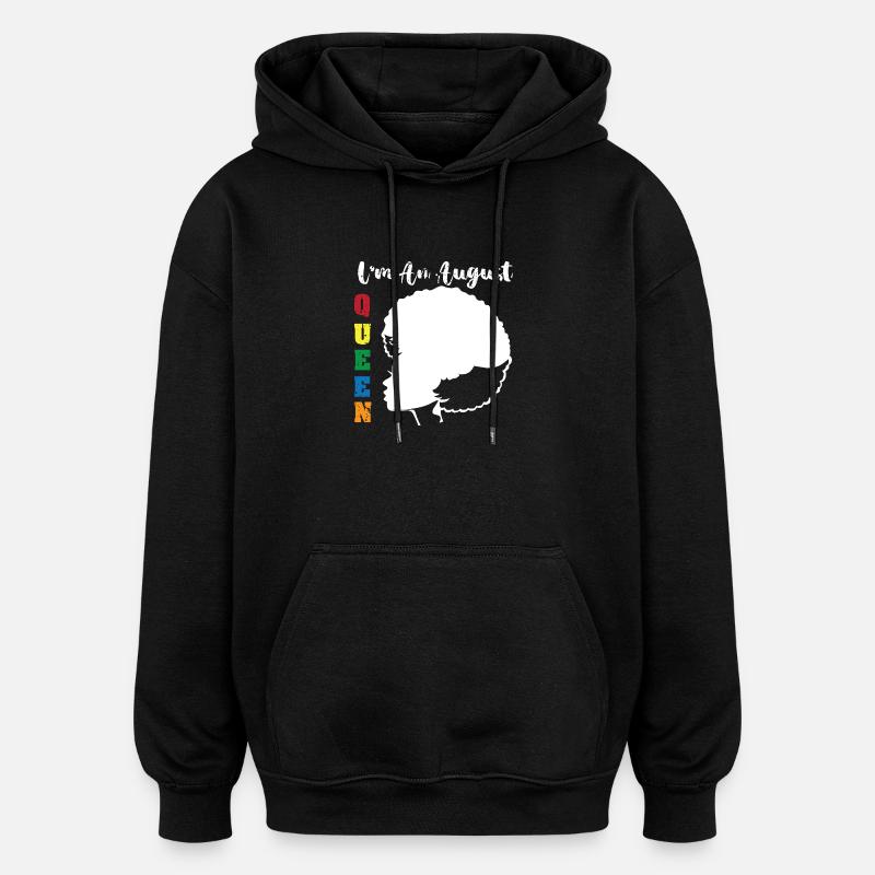 Sternzeichen Löwe - Oversized Unisex Hoodie - Schwarz