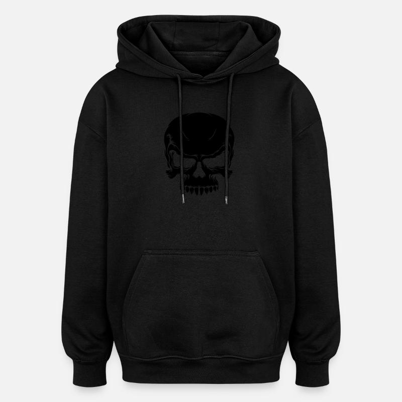blutfleck - blood - blut - Oversized Unisex Hoodie - Schwarz