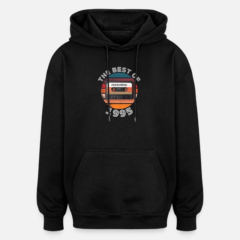 Das Beste von 1995 - Oversized Unisex Hoodie - Schwarz