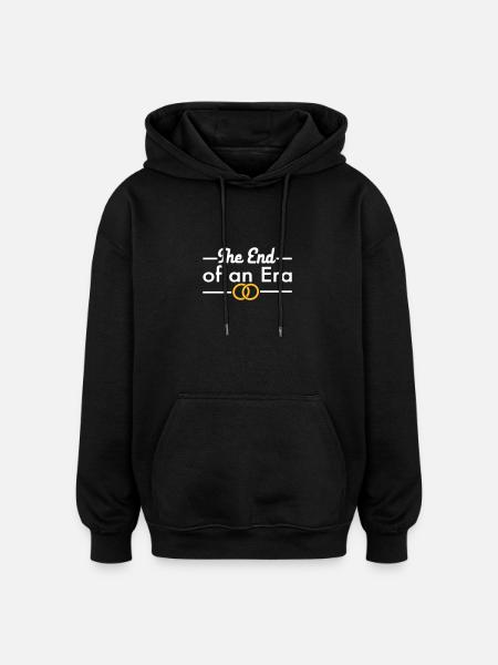 Bachelor party - Oversized Unisex Hoodie - black