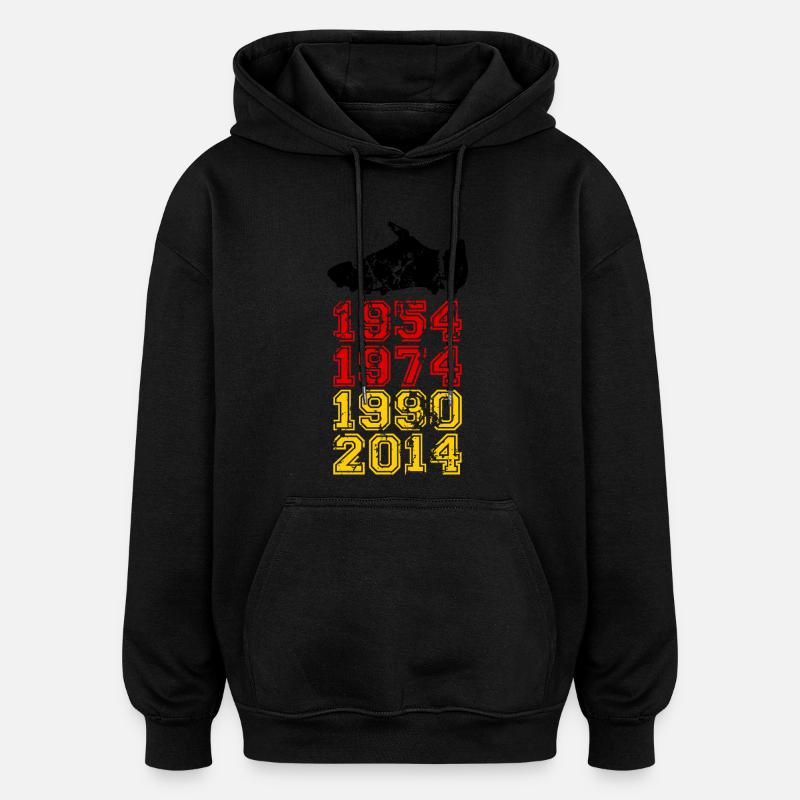 Coupe du Monde 2014 - Sweat à capuche oversize unisexe - noir
