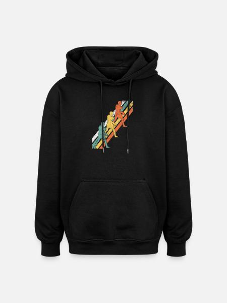 Boxen Boxer - Oversized Unisex Hoodie - Schwarz