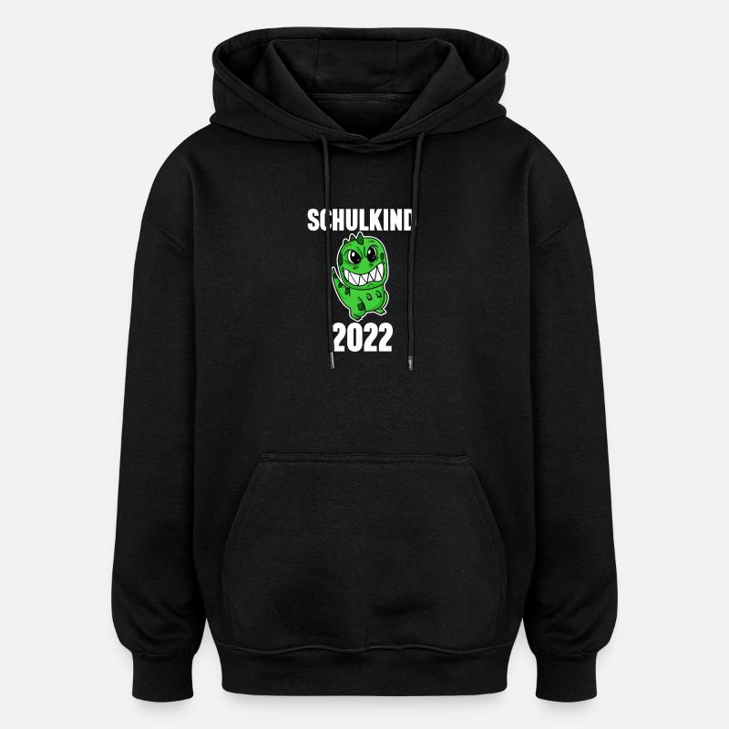 Schuldkind Einschulung 2022 - Oversized Unisex Hoodie - Schwarz