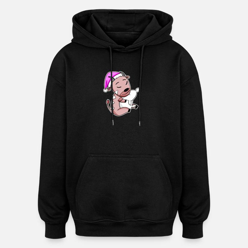 Antelope - Oversized Unisex Hoodie - black