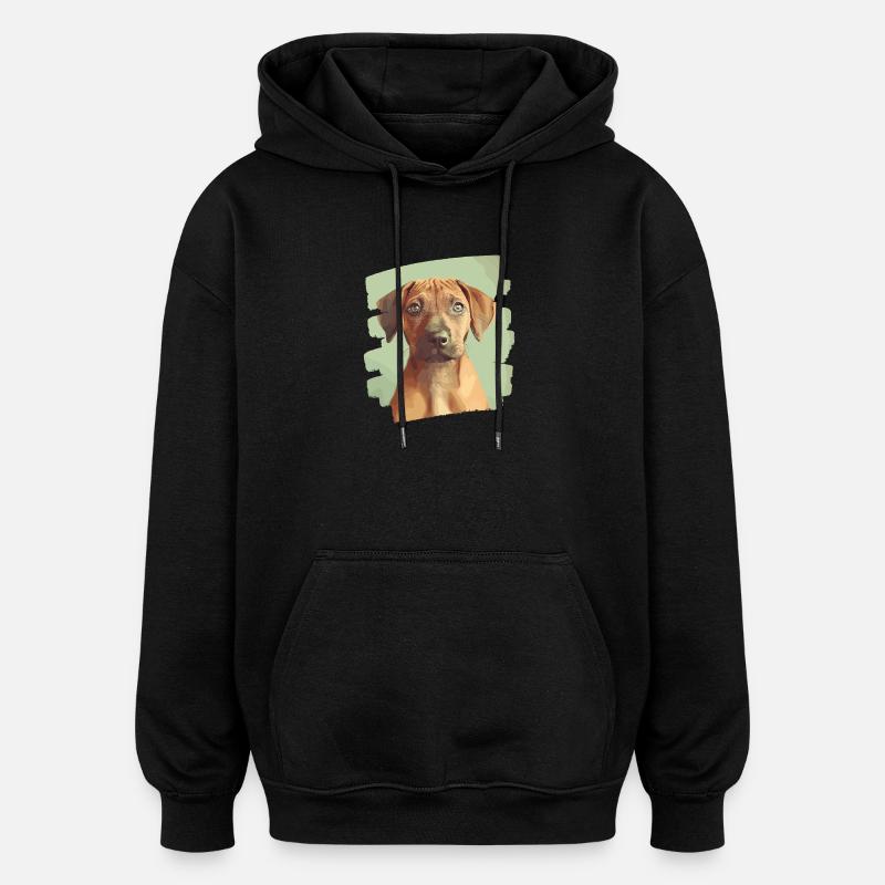 Rhodesian Ridgeback - Oversized Unisex Hoodie - black