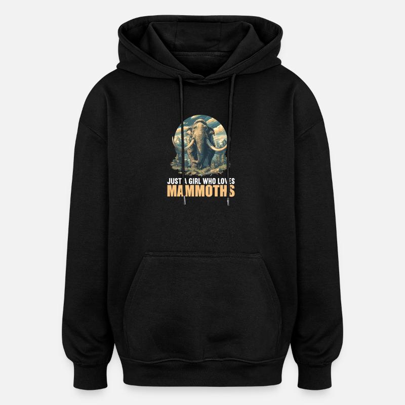 Mammuts Mammut - Oversized Unisex Hoodie - Schwarz