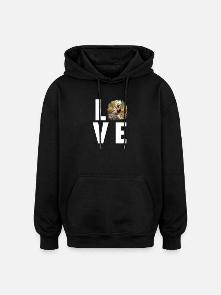 Ducks Duck - Oversized Unisex Hoodie - black