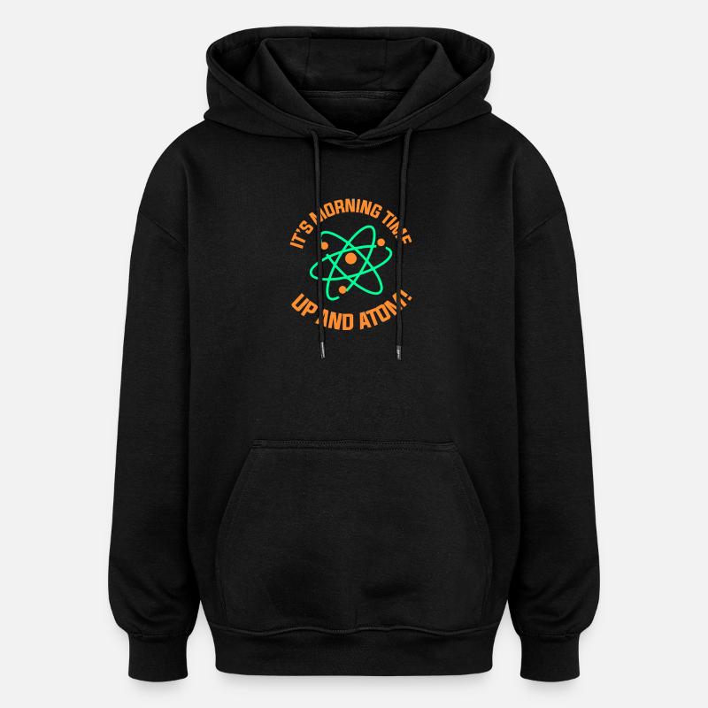 Chimie Chimiste Professeur de chimie - Sweat à capuche oversize unisexe - noir