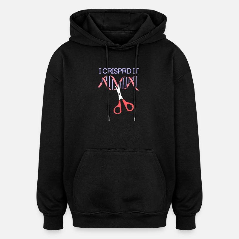 Chimie Chimiste Professeur de chimie - Sweat à capuche oversize unisexe - noir