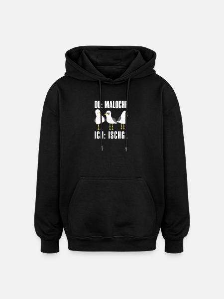 Ischgl Skiing Snowboarding Fun après ski - Oversized Unisex Hoodie - black