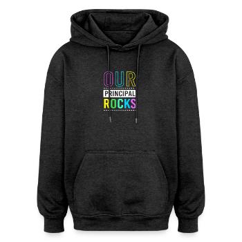 Direktor Schulleitung Schule Rektor Schulleiter - Oversized Unisex Hoodie - Anthrazit - Vorne - Noah (186cm)
