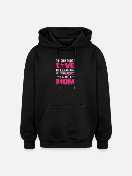 Chère pharmacienne Maman Mère pharmacienne - Sweat à capuche oversize unisexe - noir