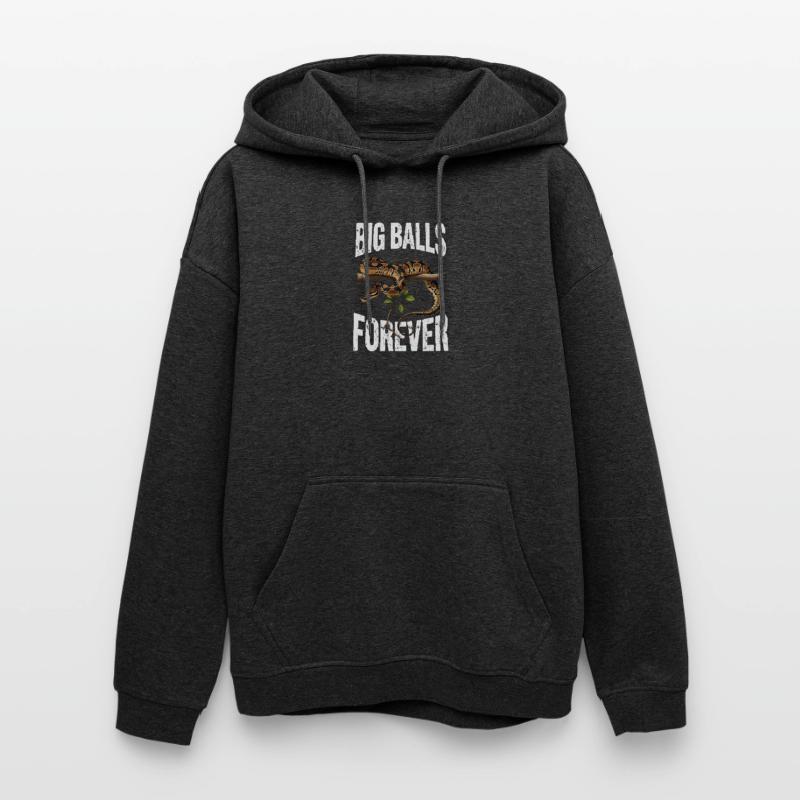 Python roi Serpents Amateurs de terrarium Python Sweat à capuche oversize unisexe