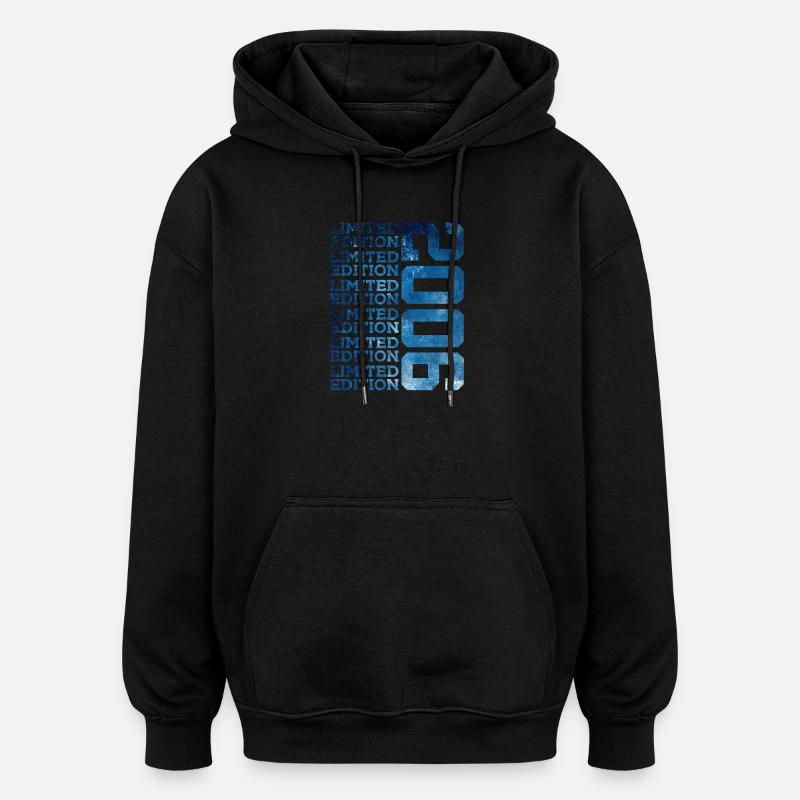 BEGRÆNSET UDGAVE 2006 20-ÅRS 20-ÅRS JUBILÆUM - Oversize unisex hoodie - sort