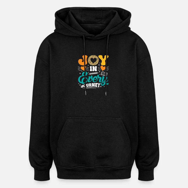Cadeaux pour les enseignants ESE - Sweat à capuche oversize unisexe - noir