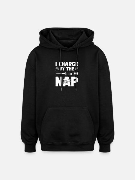 Anesthesiologist Charge The Nap Anesthesia - Oversized Unisex Hoodie - black
