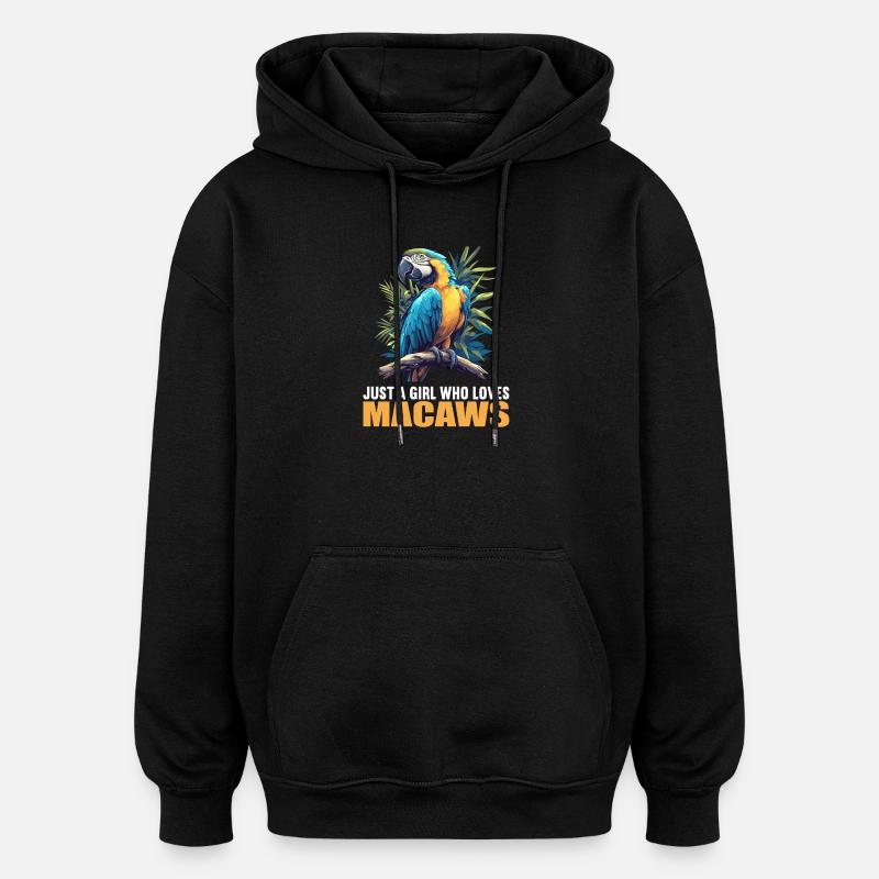 Aras Ara - Oversized Unisex Hoodie - Schwarz