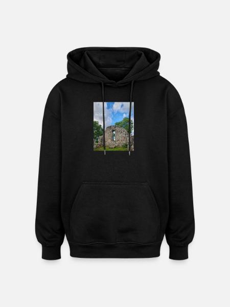 Glauben Sie - Oversized Unisex Hoodie - Schwarz