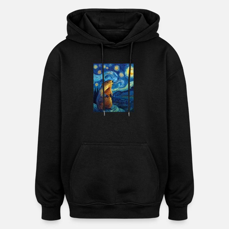 Marmot - Oversized Unisex Hoodie - black