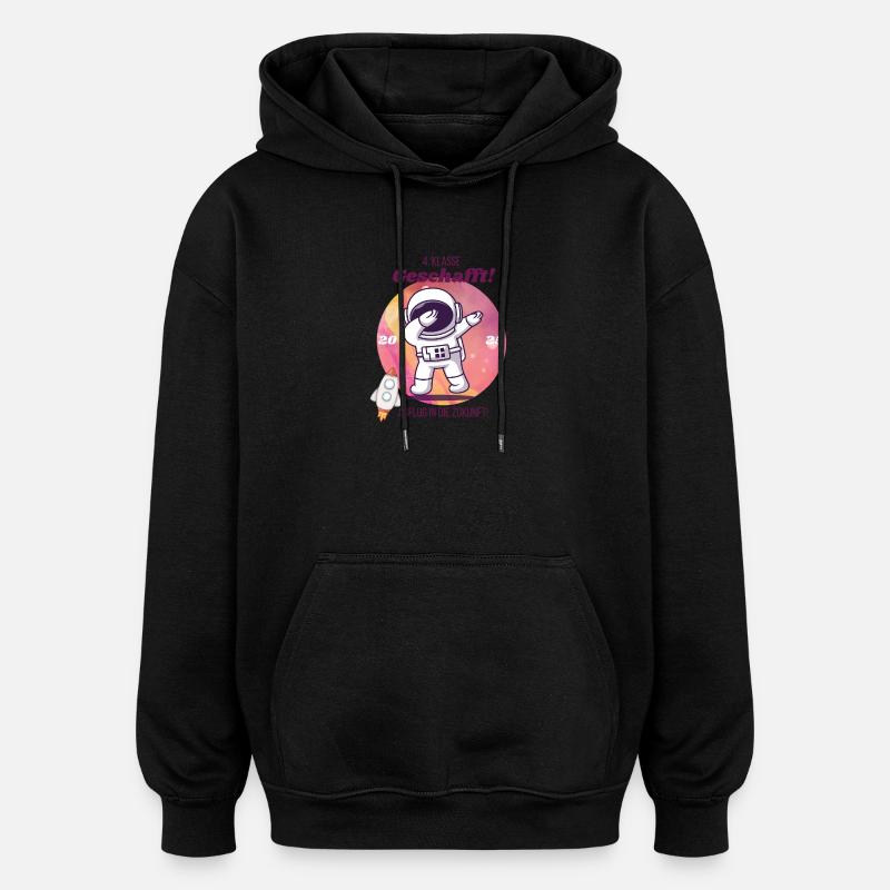 4th grade done – Future 2025 - Oversized Unisex Hoodie - black