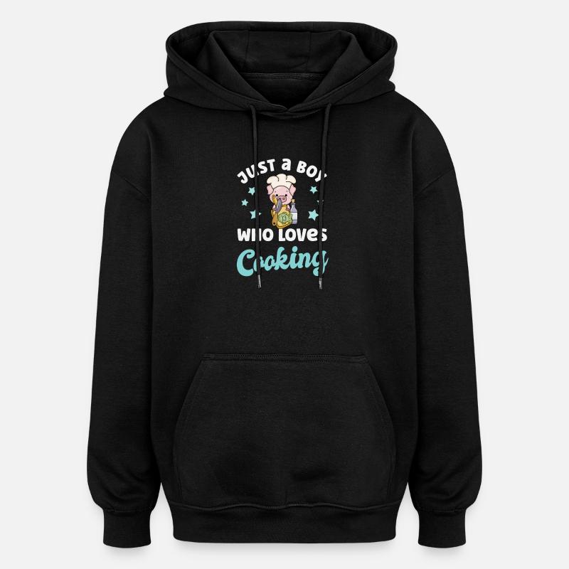 Chef Cuisine - Sweat à capuche oversize unisexe - noir