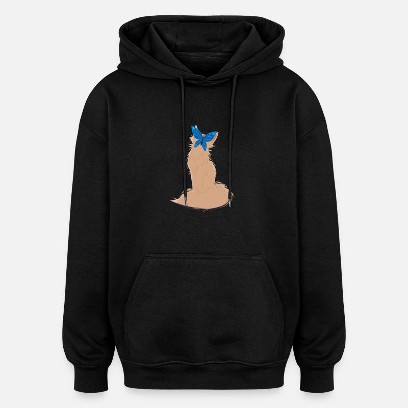 Dream coon - Sweat à capuche oversize unisexe - noir