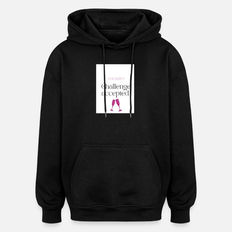 Die_letzten_stunden - Sweat à capuche oversize unisexe - noir
