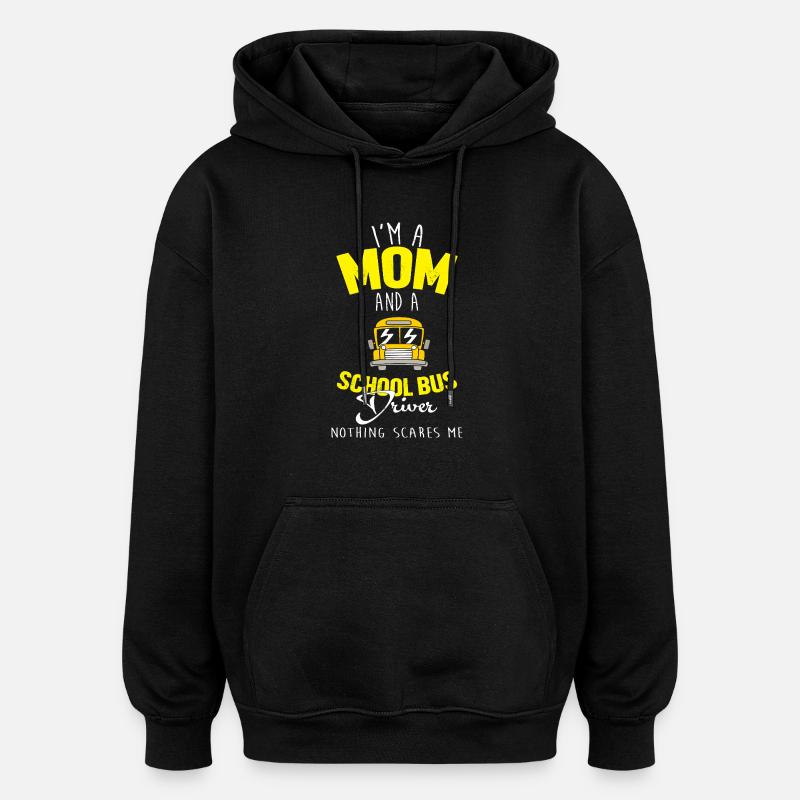 Schulbusfahrer Schulbus - Oversized Unisex Hoodie - Schwarz