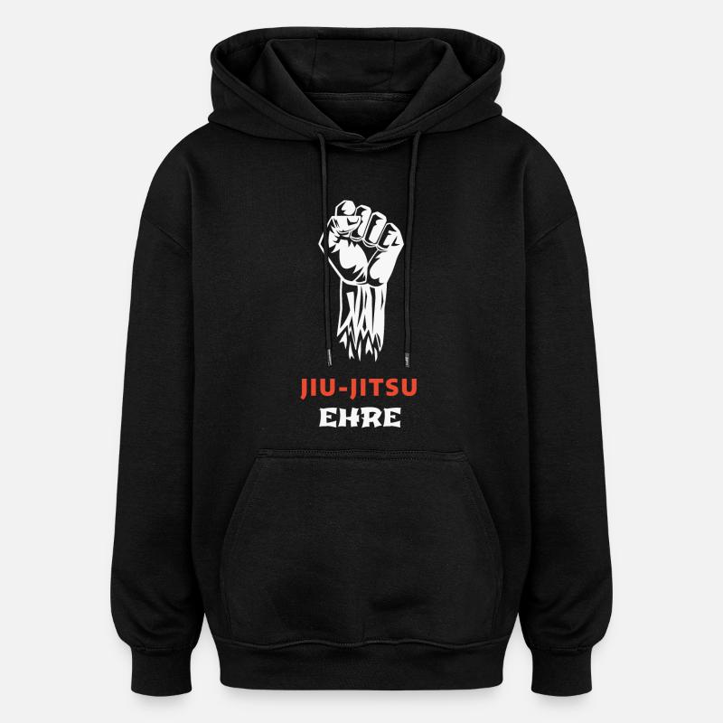 JIU-JITSU: Ehre Über Alles - Oversized Unisex Hoodie - Schwarz