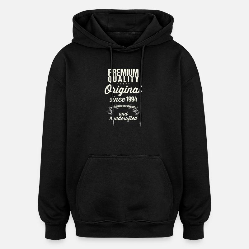 Année 1994 - Sweat à capuche oversize unisexe - noir