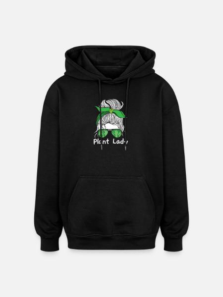 Garden & Plant Lovers Gifts - Oversized Unisex Hoodie - black