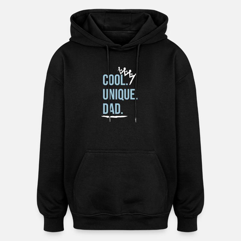 Cool dad - Oversized Unisex Hoodie - black