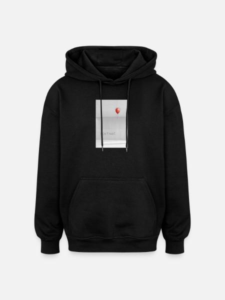 Don't wait Motivation Success Act Now - Oversized Unisex Hoodie - black