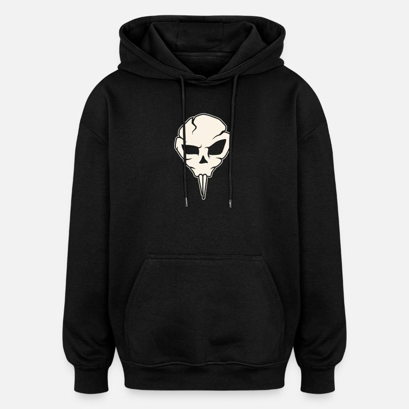 Nosferatu - Sweat à capuche oversize unisexe - noir