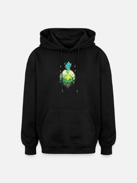06. Heilerseele - Oversized Unisex Hoodie - Schwarz