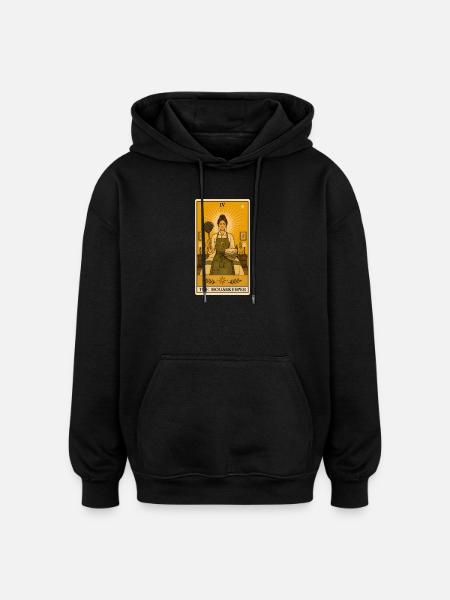 Housekeeper | Household Tarot - Oversized Unisex Hoodie - black