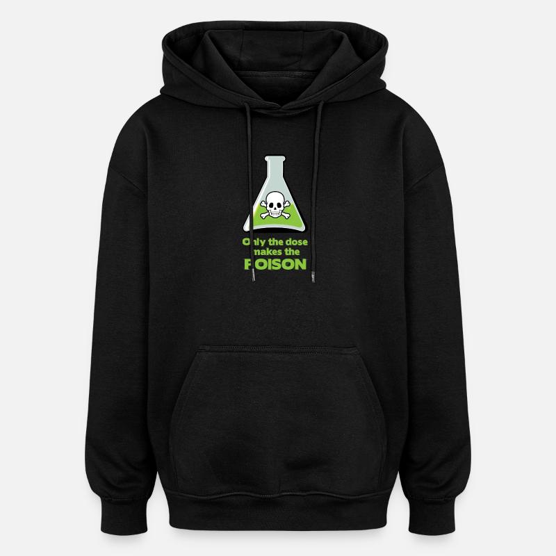 Gift - Oversized Unisex Hoodie - Schwarz