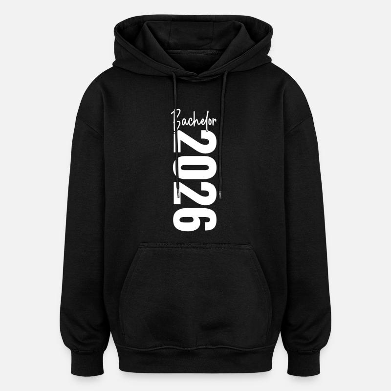 Baccalauréat 2026 - Sweat à capuche oversize unisexe - noir